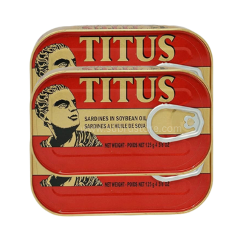 Titus Sardine in Vegetable Oil